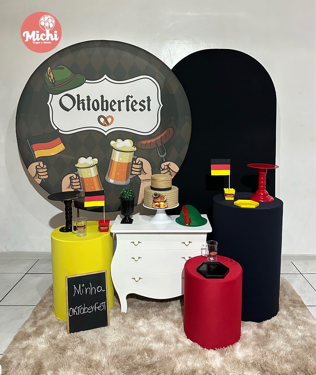 Modelo de Kit 3 Oktoberfest  - Michi Pegue e Monte