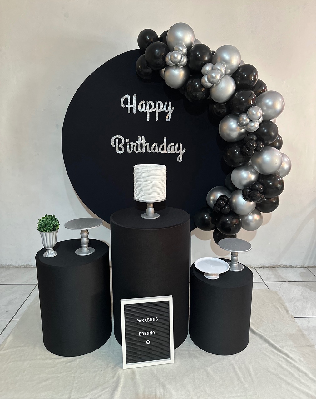 Kit 1 Preto E Prata  - Michi Pegue e Monte
