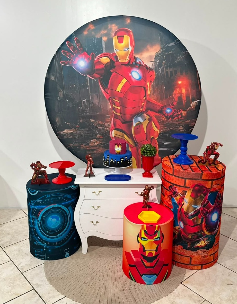Kit 2 Homem de Ferro - Michi Pegue e Monte