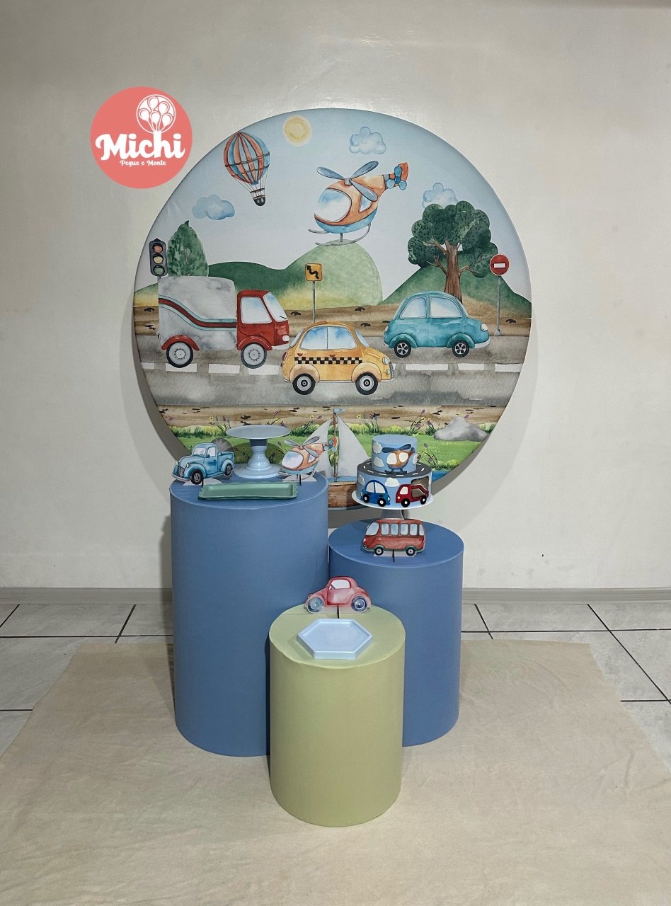 Kit 1 Carrinhos  - Michi Pegue e Monte