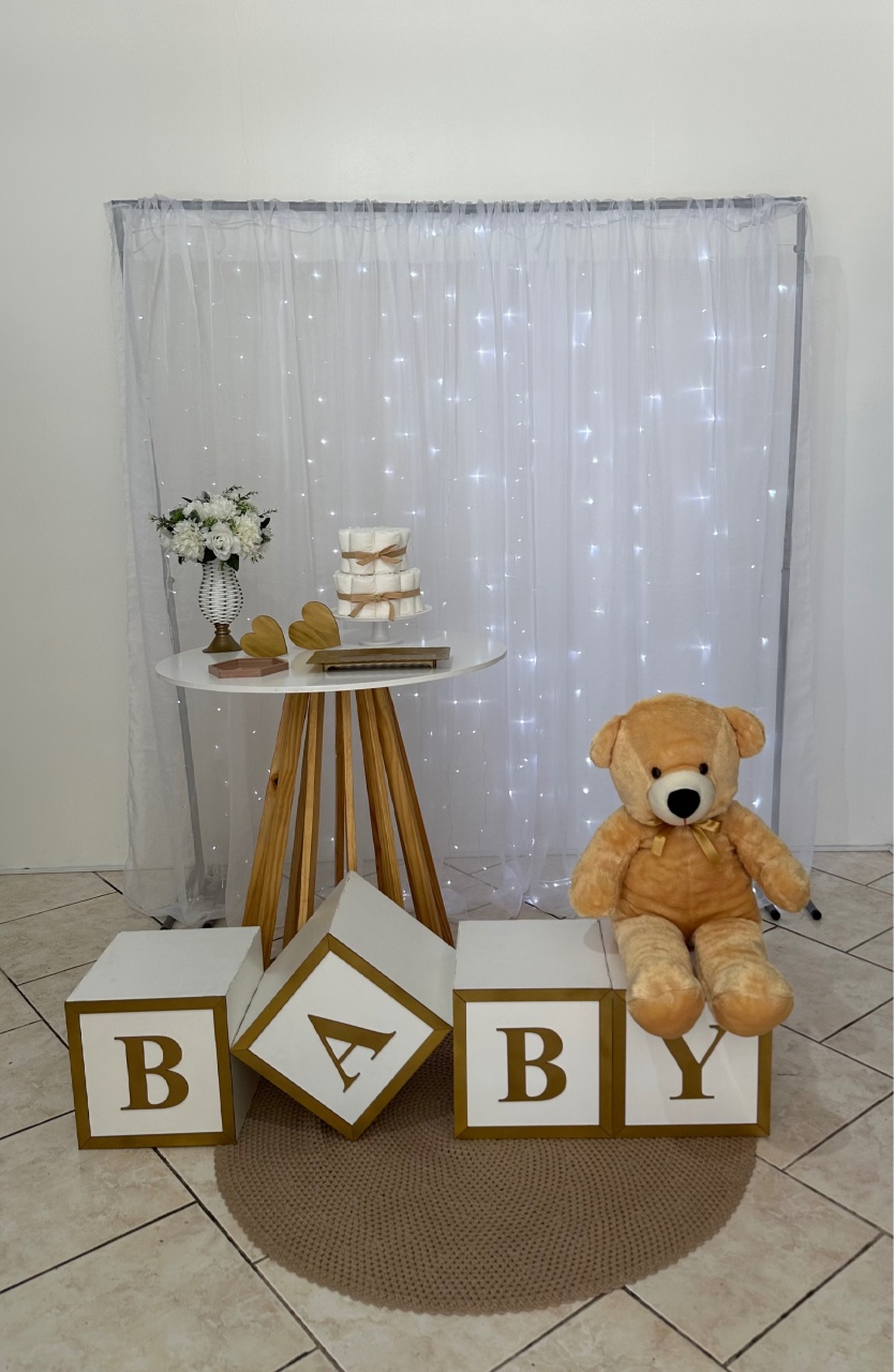 Kit Luxo Baby Cortina Leds  - Michi Pegue e Monte