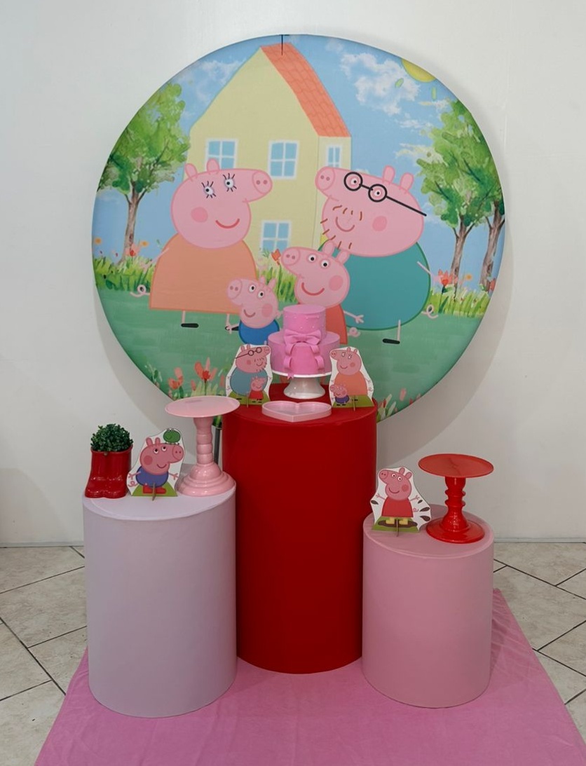 Kit 1 Peppa Pig   - Michi Pegue e Monte