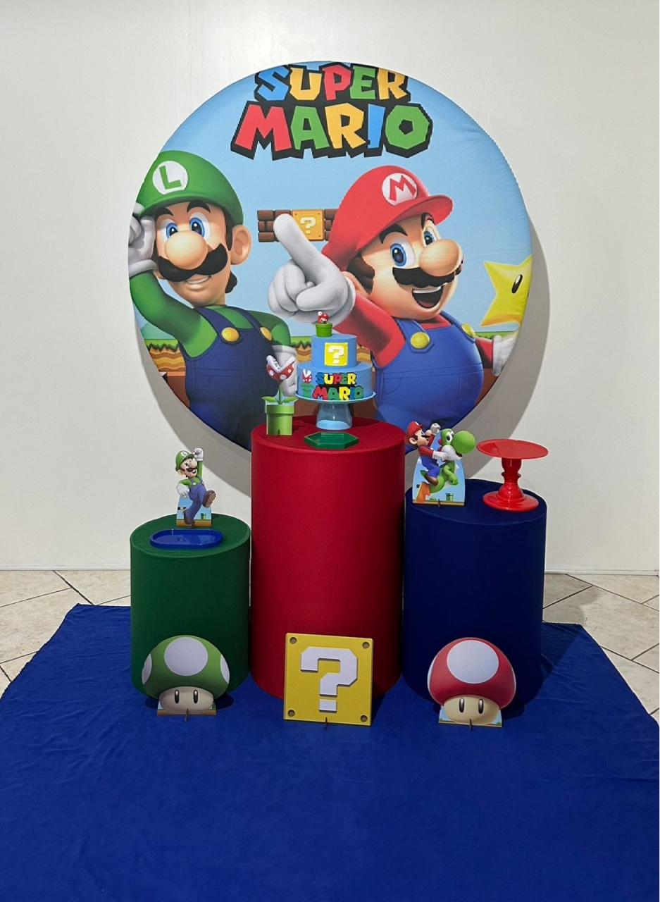 Kit 1 Super Mário - Michi Pegue e Monte