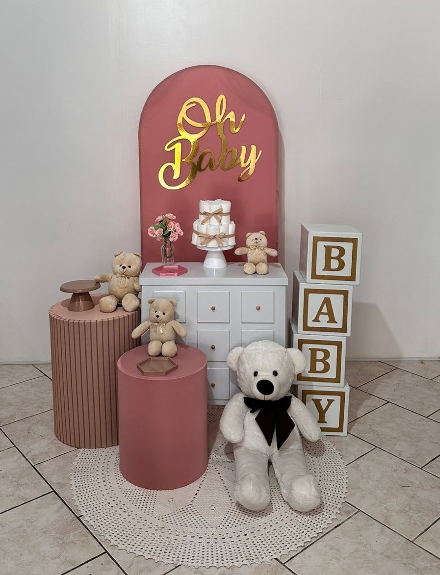 Kit Oh Baby Rosê - Michi Pegue e Monte