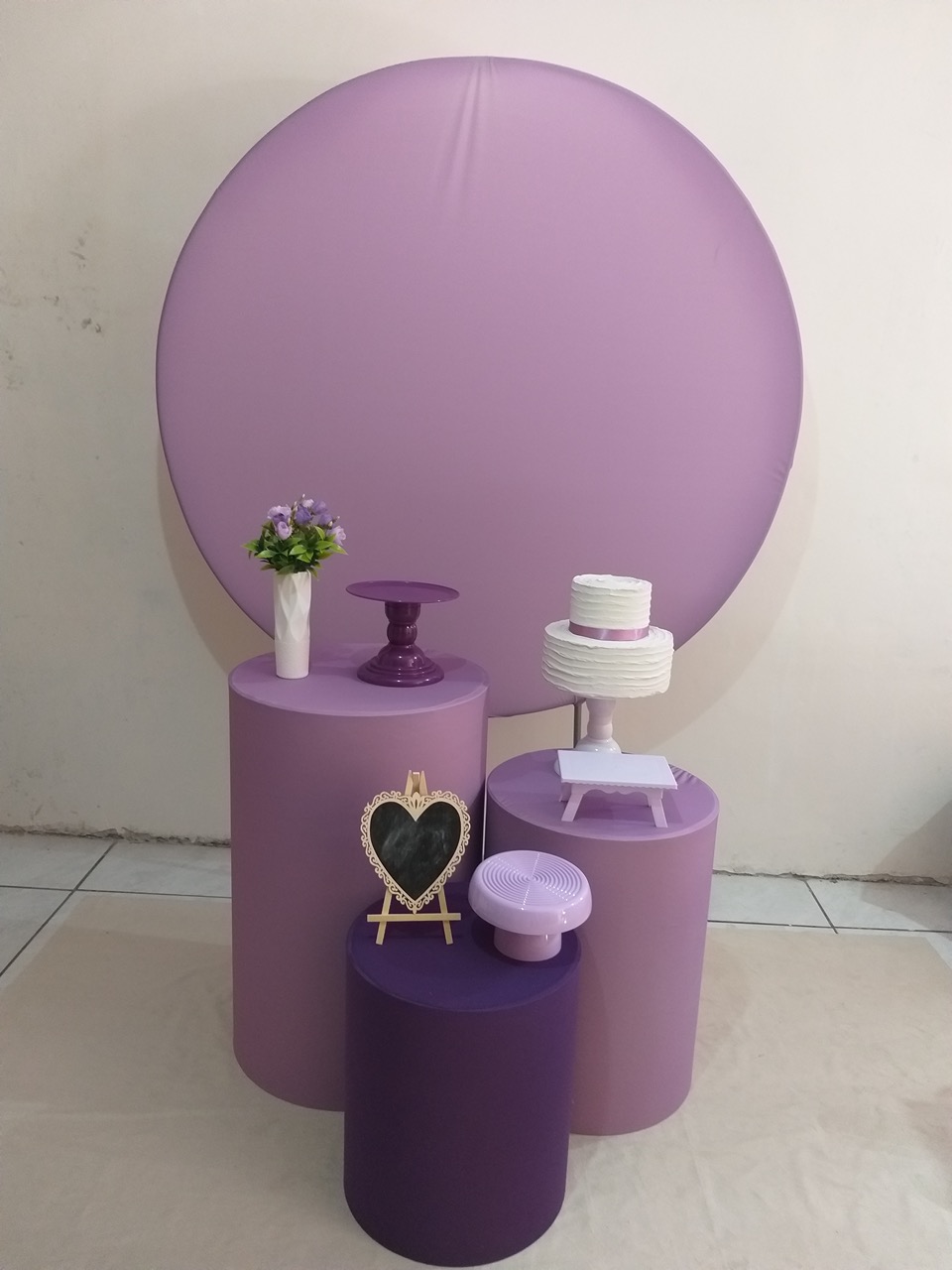 Kit 1 Lilás E Roxo  - Michi Pegue e Monte