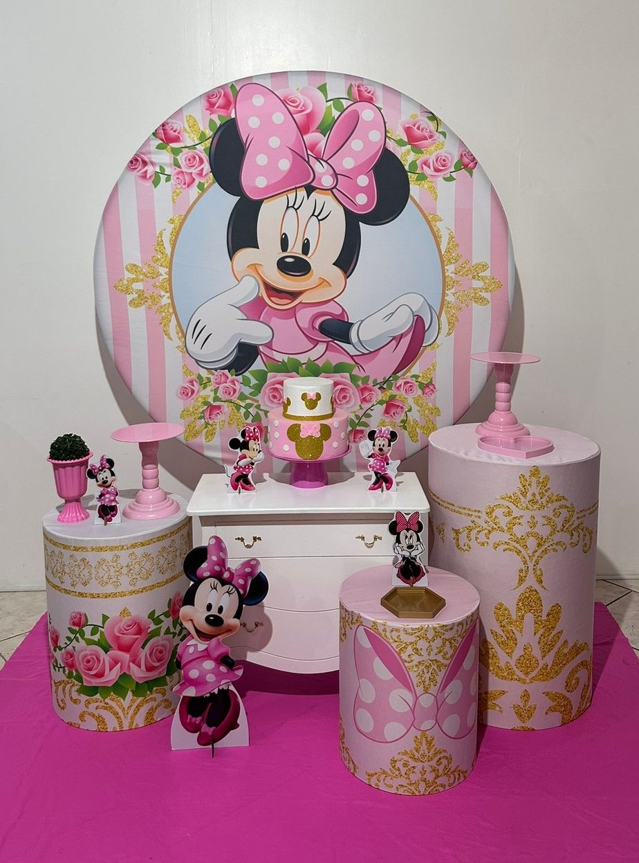 Kit 2 Minie Rosa  - Michi Pegue e Monte