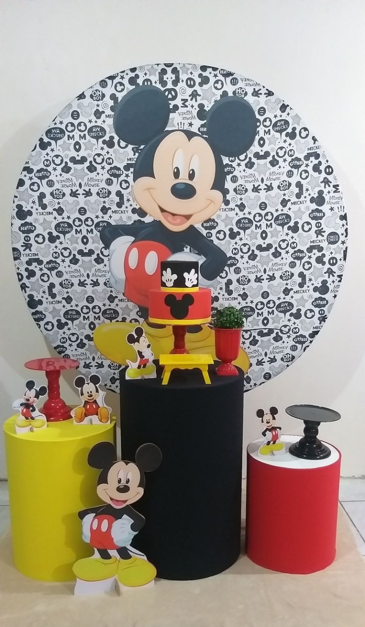 Kit 1  Mickey   - Michi Pegue e Monte