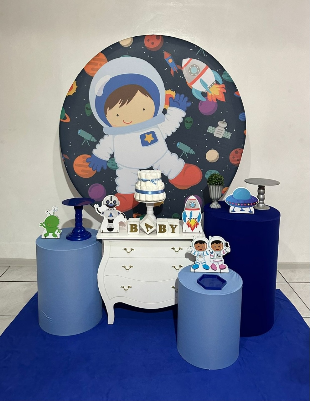 Kit 2 Astronauta Baby - Michi Pegue e Monte