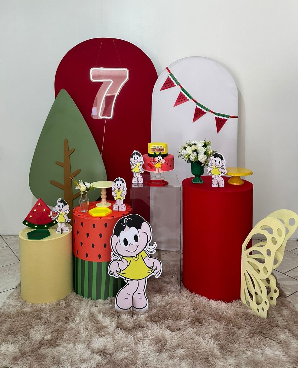Kit Encanto Magali Com Numero Led - Michi Pegue e Monte