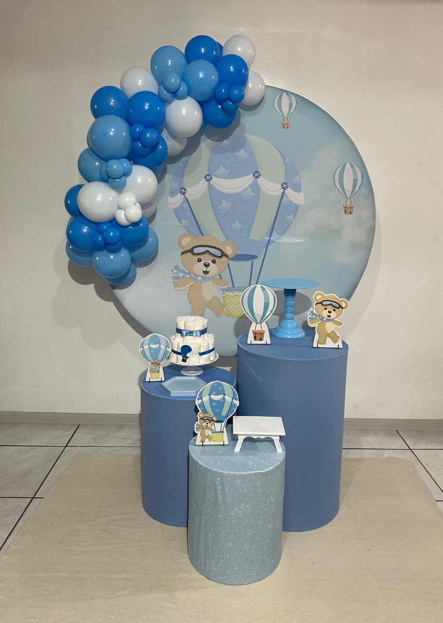 Kit 1 Ursinho Baloeiro  - Michi Pegue e Monte