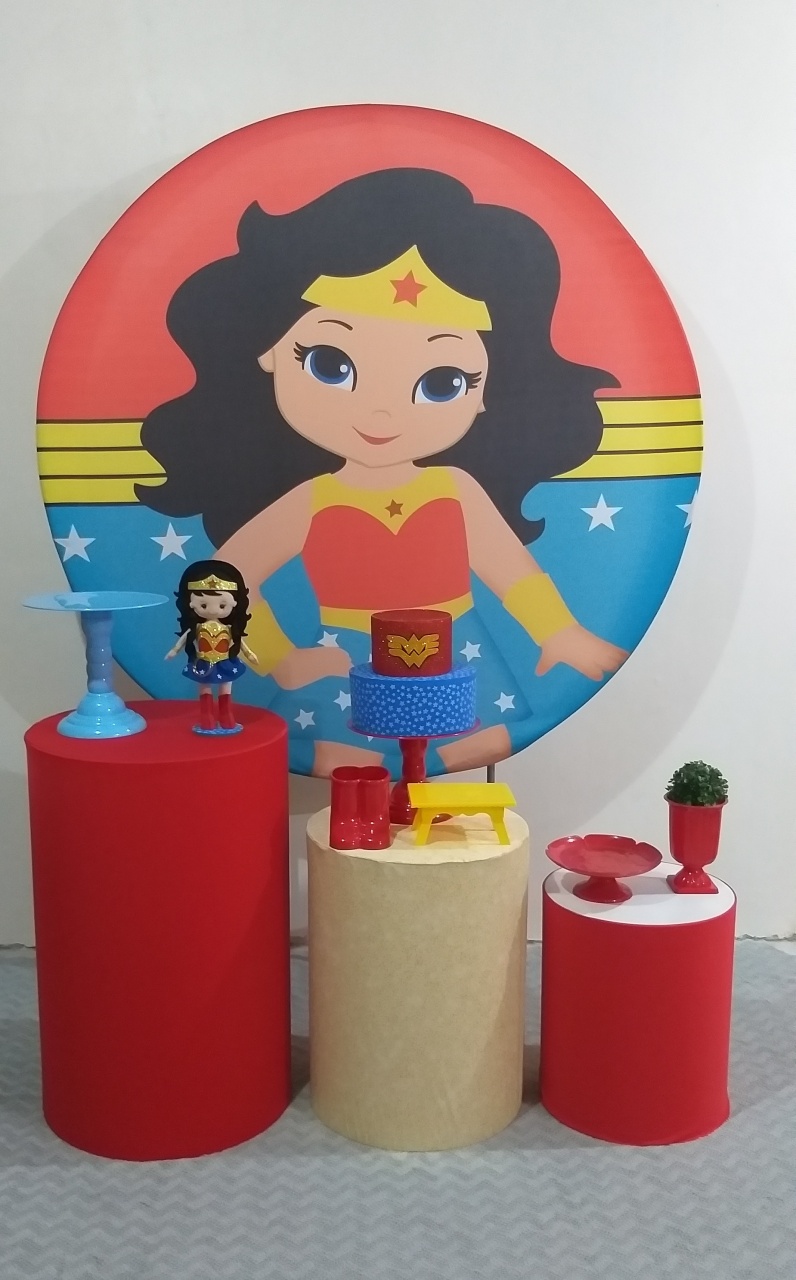 Kit 1 Mulher Maravilha  - Michi Pegue e Monte