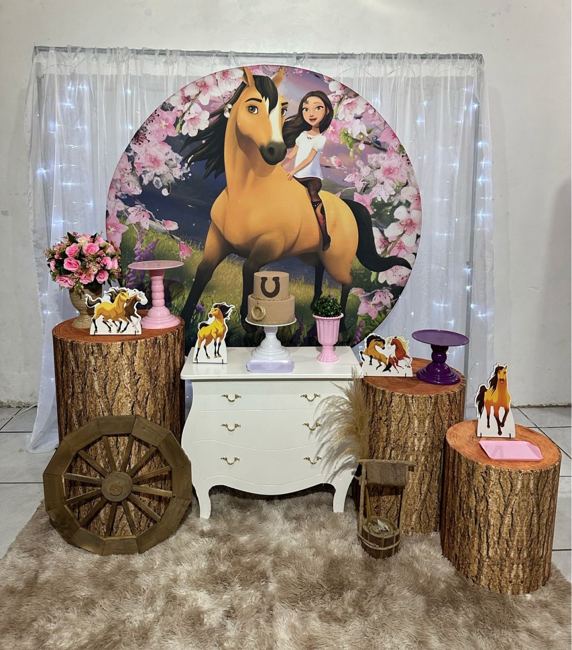 Kit Painel Quadrado E Leds Spirit - Michi Pegue e Monte