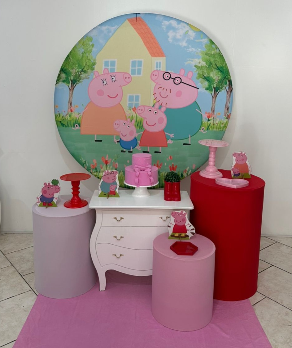 Kit 2 Peppa Pig - Michi Pegue e Monte