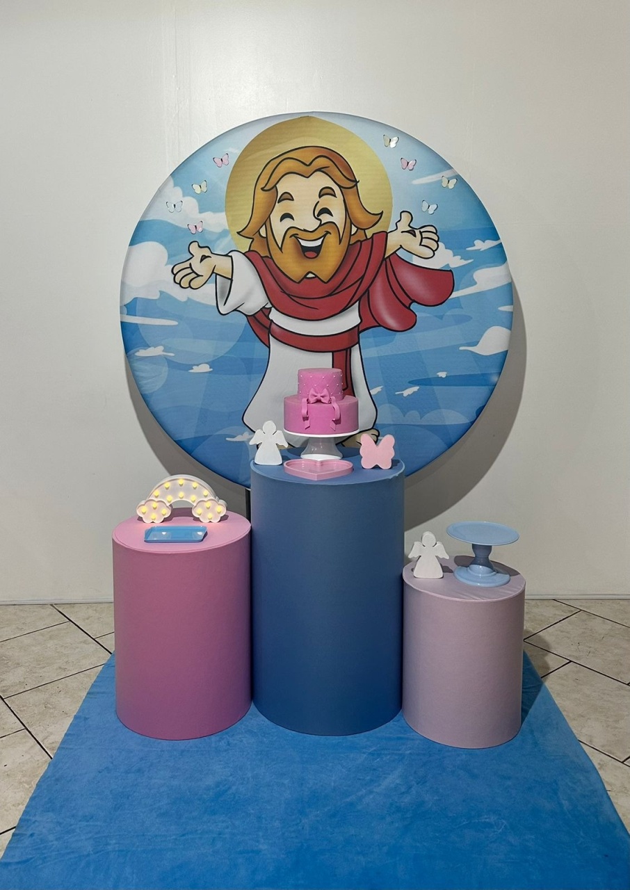 Kit 1 Jesus Menina - Michi Pegue e Monte