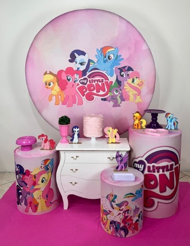 Kit 2 My Little Pony - Michi Pegue e Monte