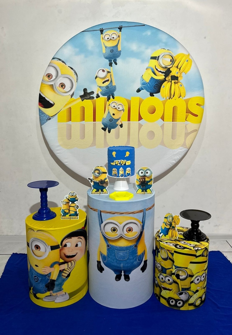 Kit 1 Minions  - Michi Pegue e Monte