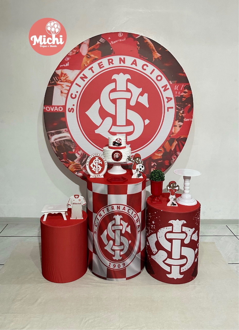Kit 1 Internacional  Capas das Mesas Estampada  - Michi Pegue e Monte