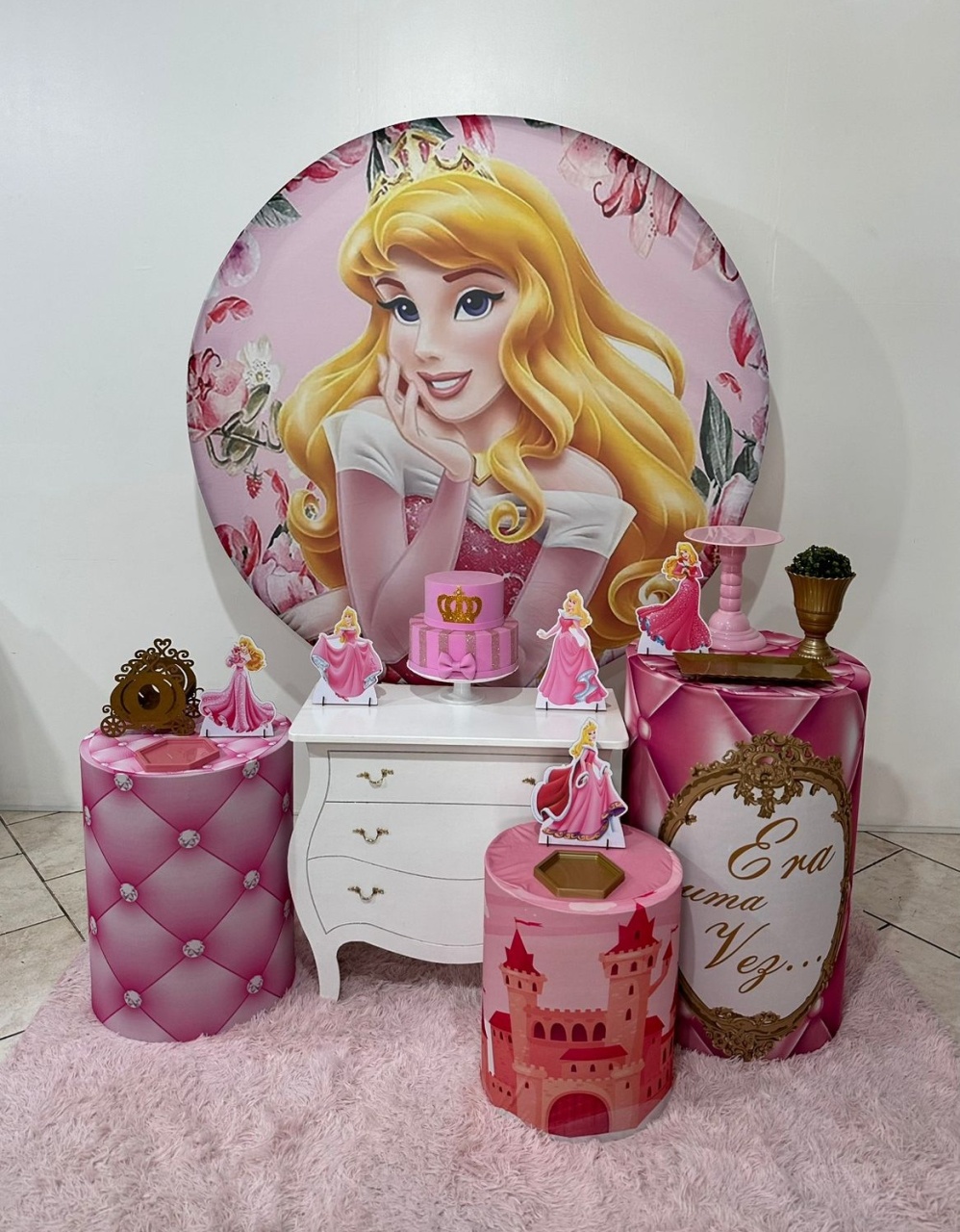 Kit 2 Princesa Aurora   - Michi Pegue e Monte