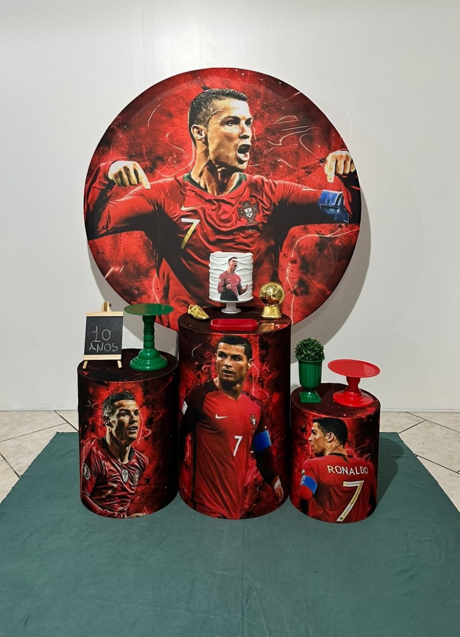 Kit 1 Cristiano Ronaldo - Michi Pegue e Monte