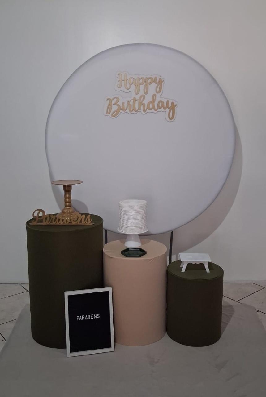 Kit 1 Branco, Bege E Verde - Michi Pegue e Monte