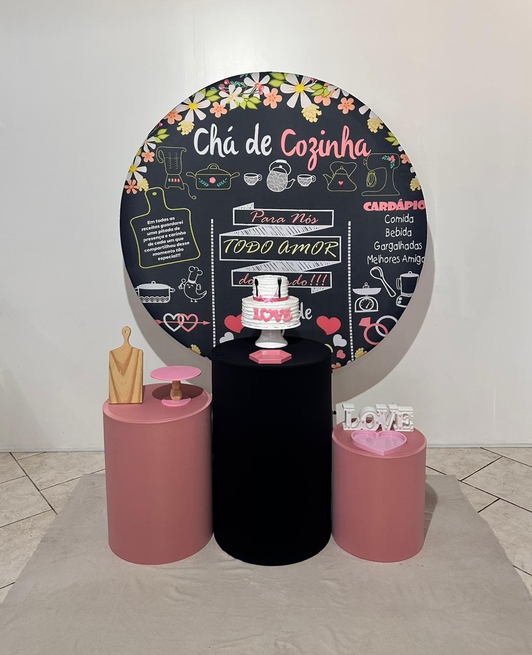 Kit 1 Chá de Cozinha  - Michi Pegue e Monte