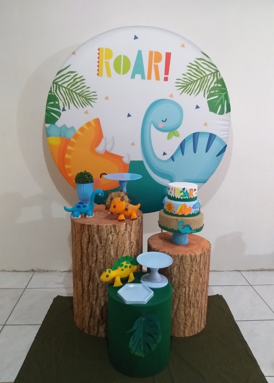 Kit 1 Dino Baby - Michi Pegue e Monte