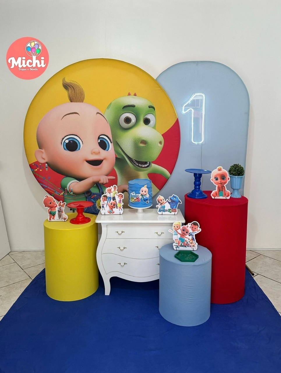 Kit 3 Lolokids  - Michi Pegue e Monte
