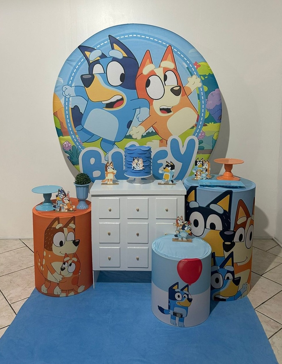 Kit 2 Bluey  - Michi Pegue e Monte