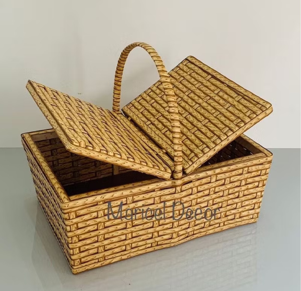 Cesta de Piquenique  - Michi Pegue e Monte