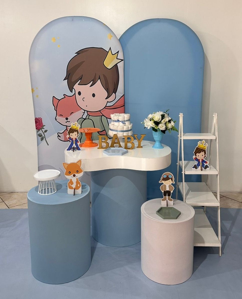 Kit Ôrganico Pequeno Príncipe Chá de Bebe - Michi Pegue e Monte