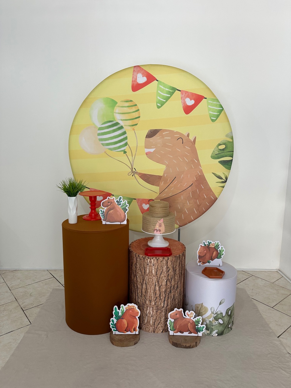 Kit 1 Capivara  - Michi Pegue e Monte