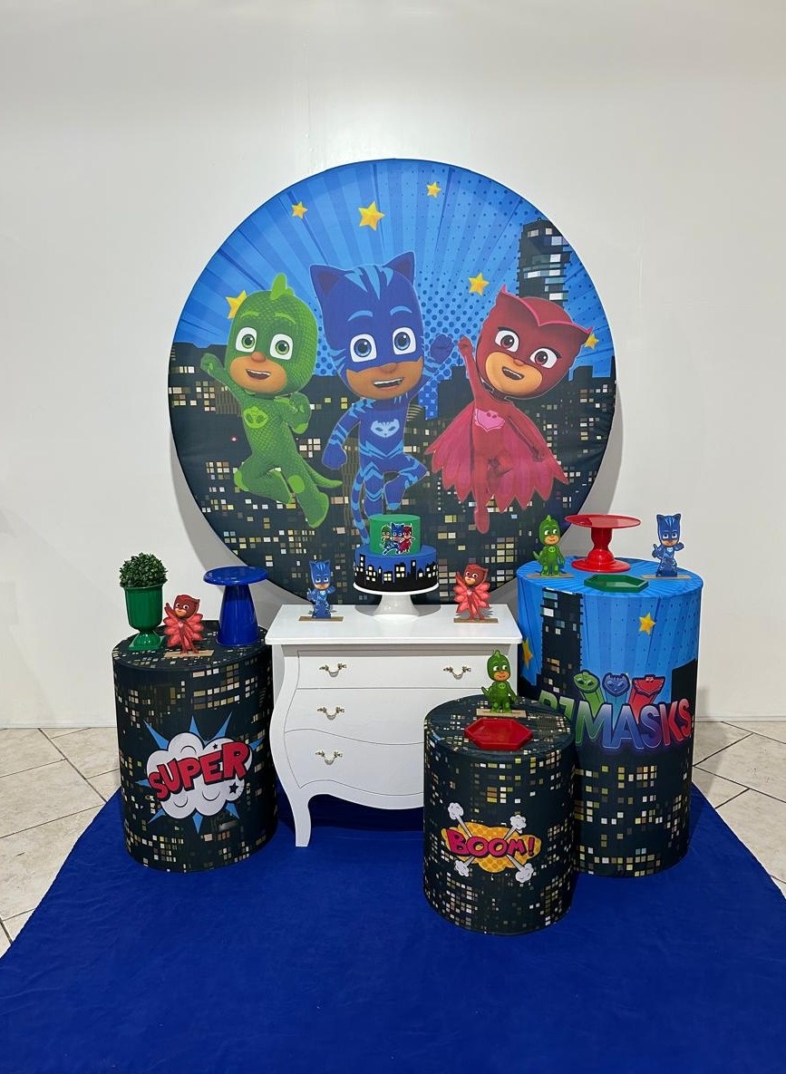 Kit 2 Pj Masks - Michi Pegue e Monte
