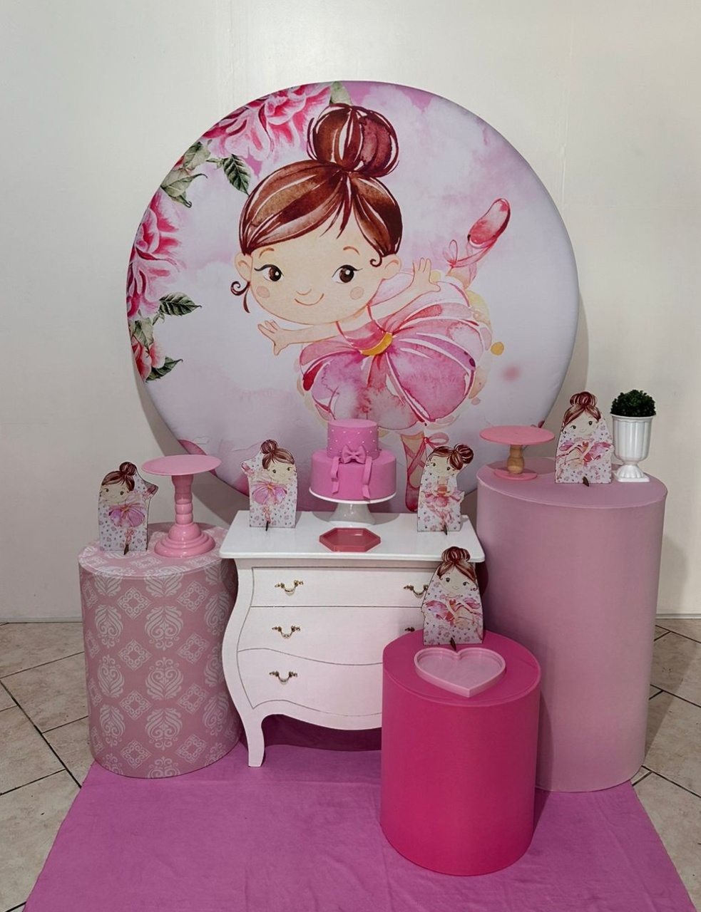 Kit 2 Bailarina   - Michi Pegue e Monte