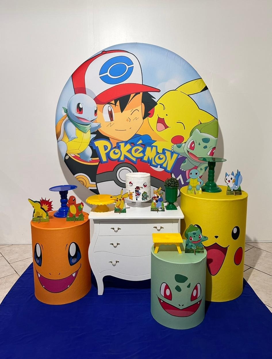 Kit 2 Pokémon  - Michi Pegue e Monte