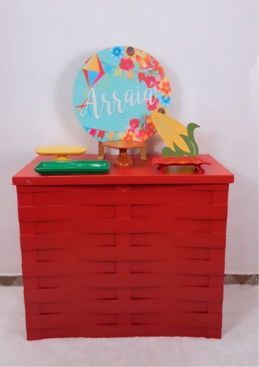 Kit Rubi Arraiá Com Mesinha - TudFestas