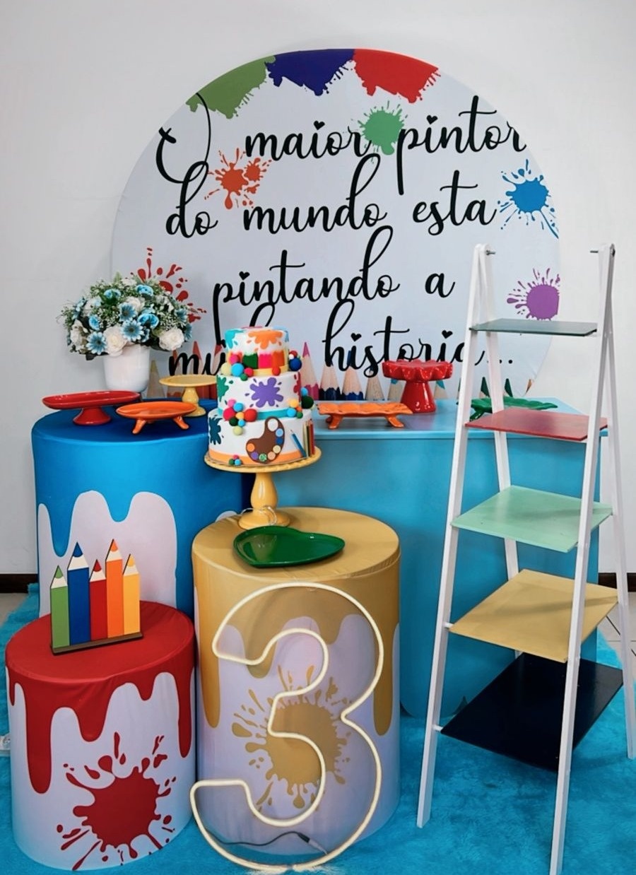 Kit Diamante O Maior Pintor Do Mundo - Modelo 2  - TudFestas
