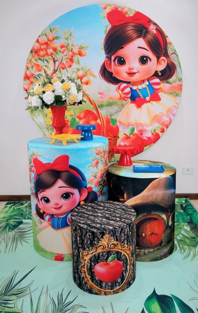 Kit Bronze Branca de Neve Baby - Modelo 2 - TudFestas