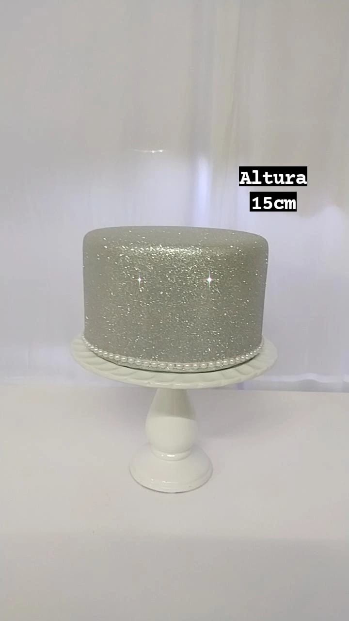 Bolo Fake Prata - TudFestas