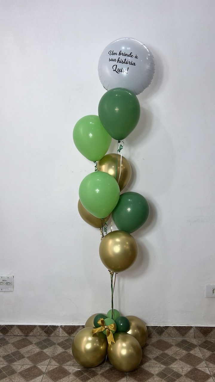 Balão Com Gás Helio   - TudFestas