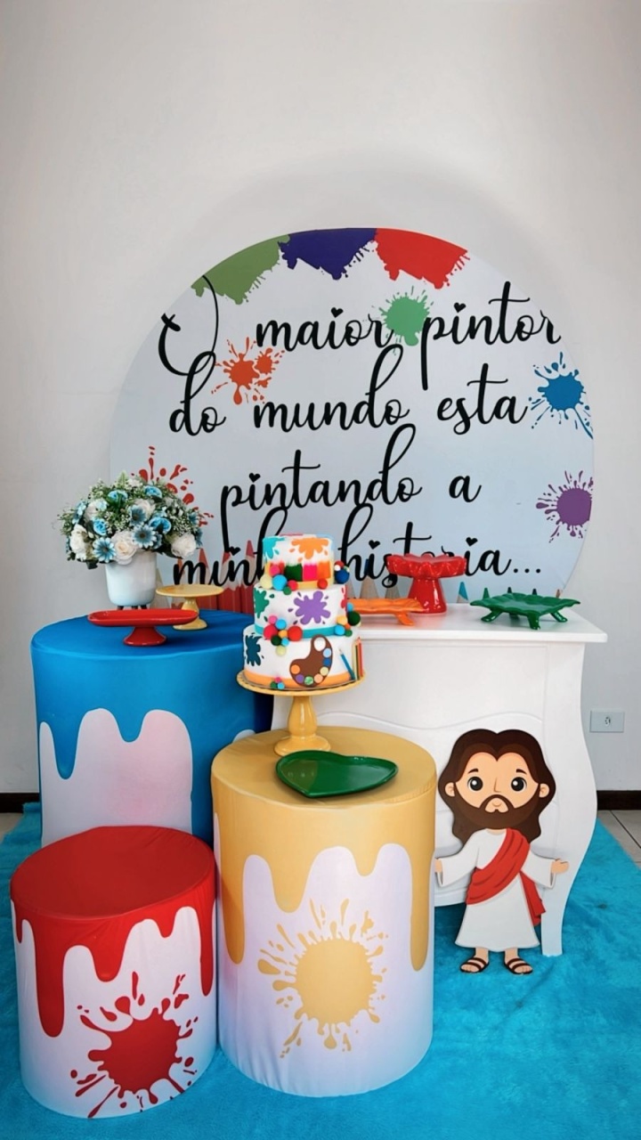 Kit Prata O Maior Pintor Do Mundo  - TudFestas