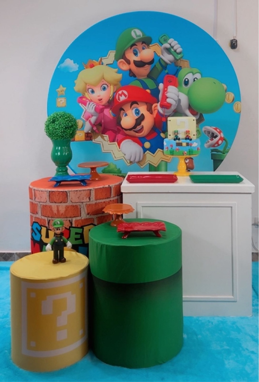 Kit Prata Super Mario - TudFestas