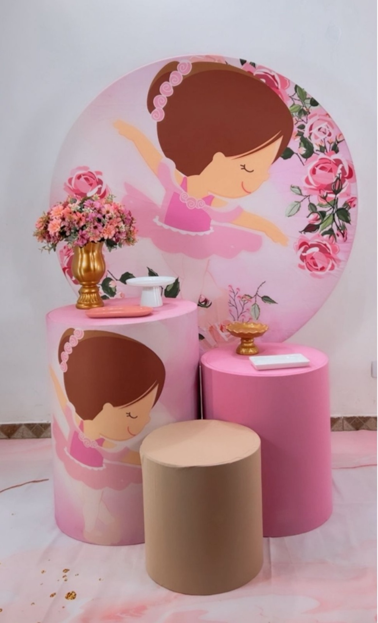 Kit Bronze Bailarina - TudFestas