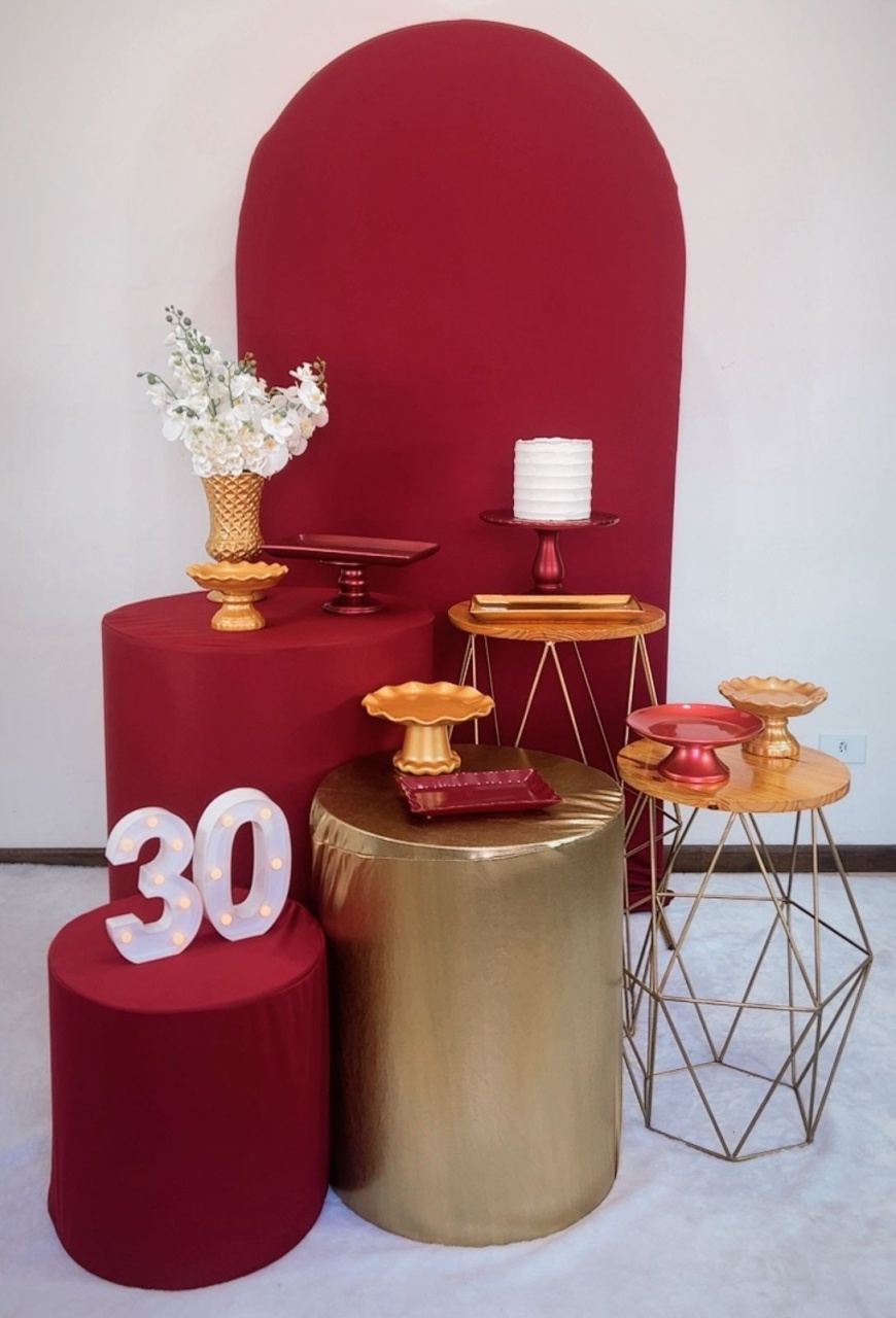 Kit Ouro Marsala - TudFestas