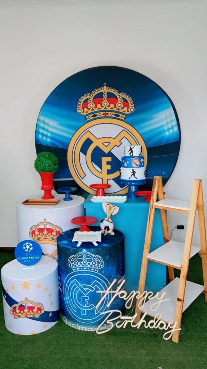 Kit Diamante Real Madrid   - TudFestas
