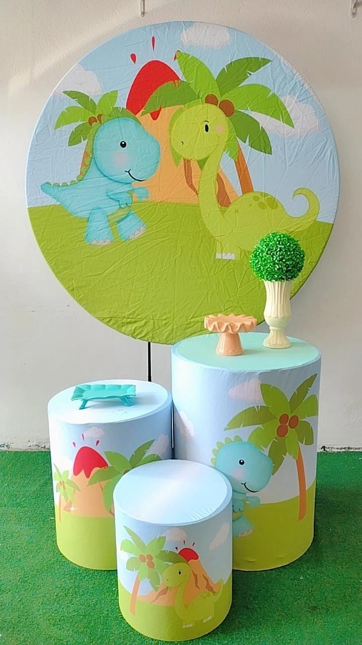 Kit Promocional Dinossauro Baby - Modelo 1 - TudFestas