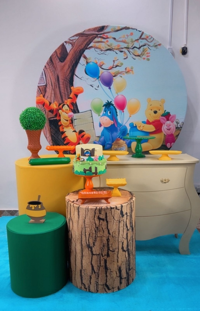 Kit Prata Ursinho Pooh - Modelo 2 - TudFestas
