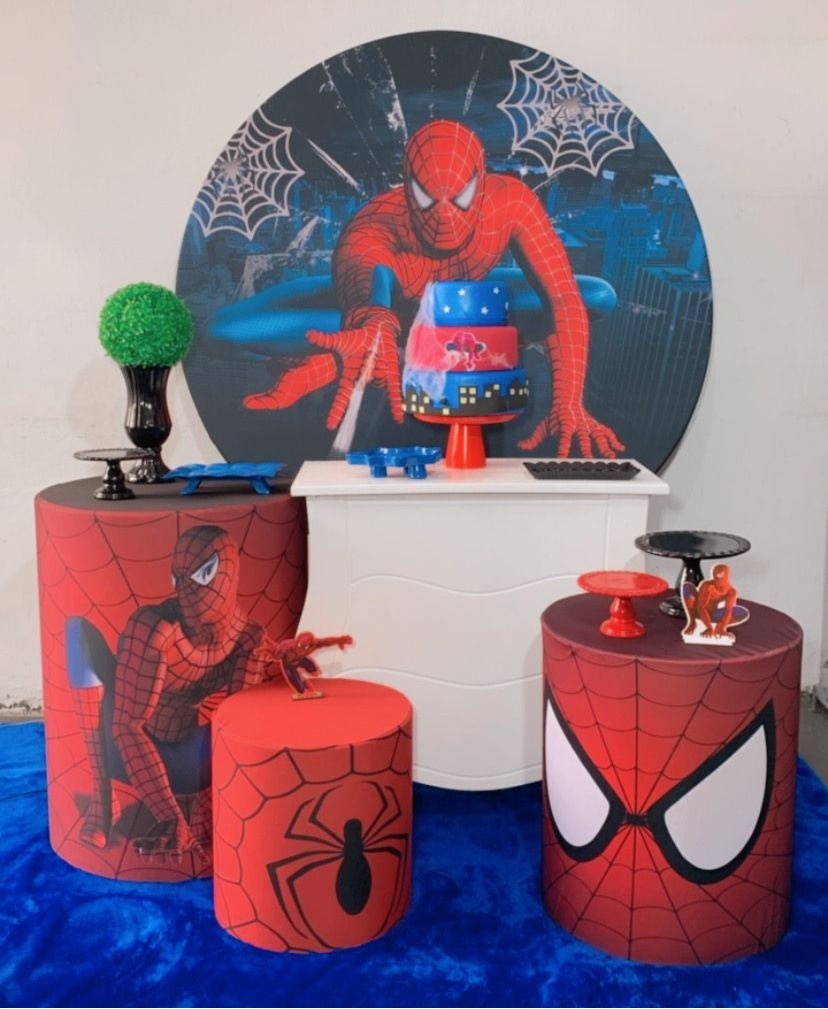 Kit Prata Homem Aranha 1 - Modelo 2 - TudFestas