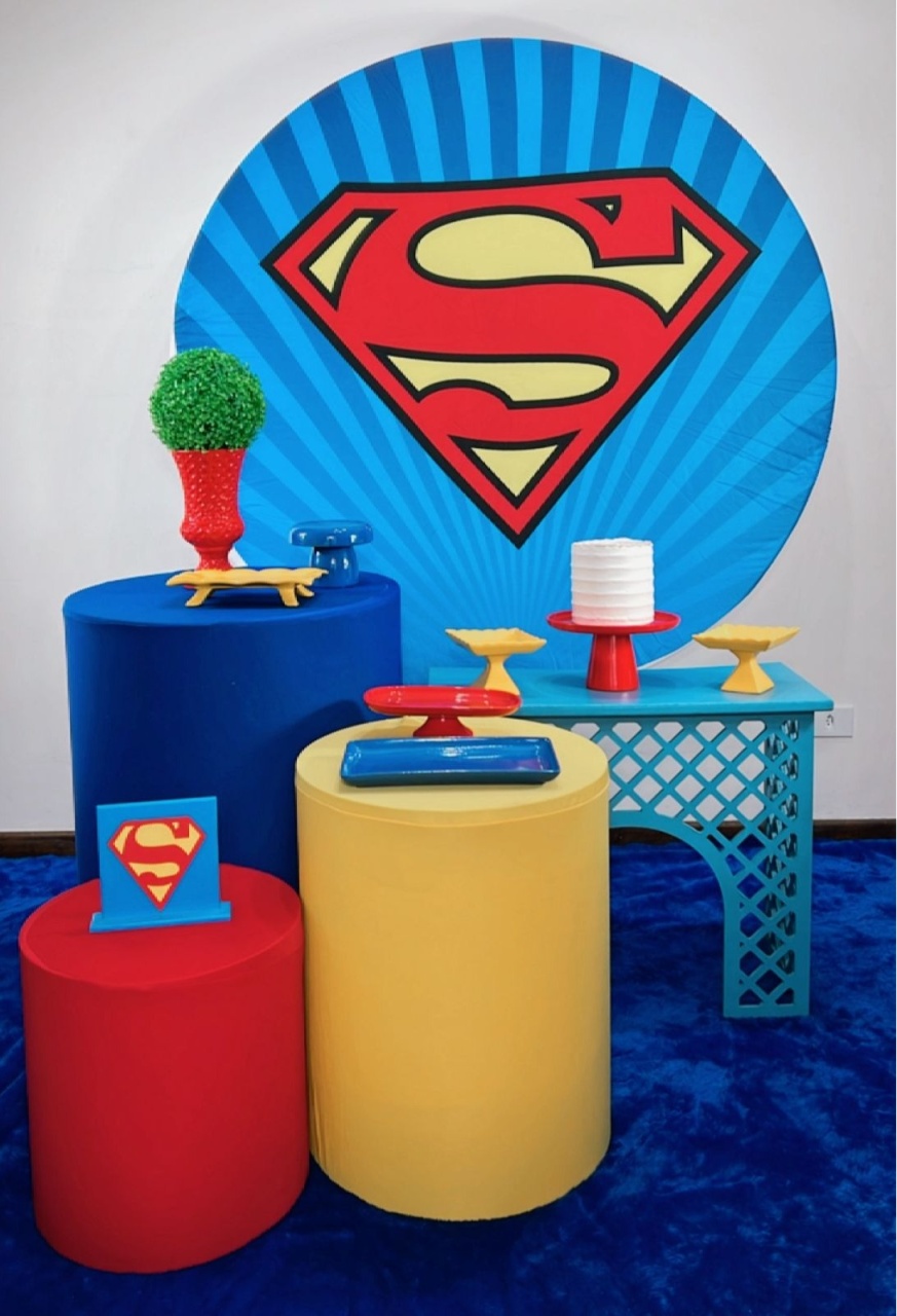 Kit Prata Super Man - TudFestas
