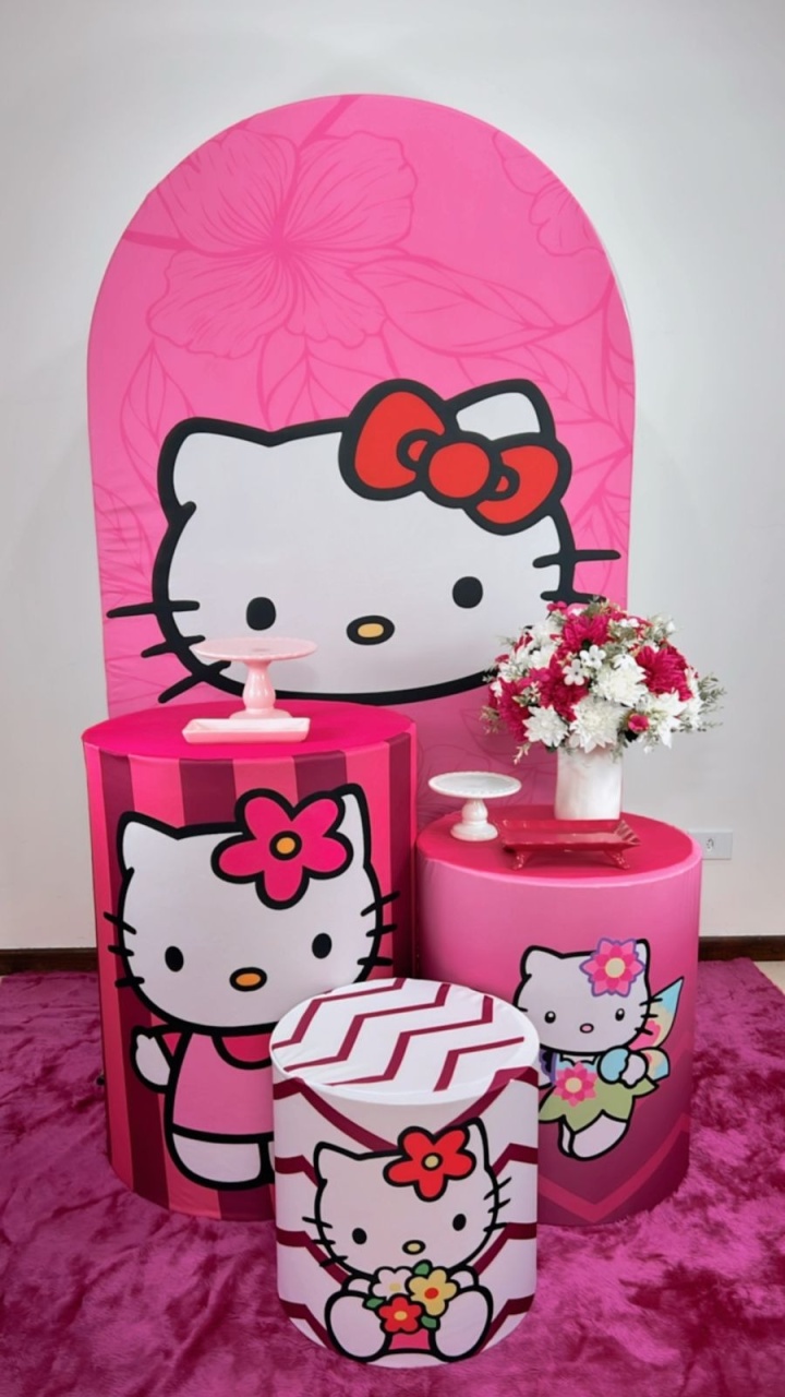Kit Bronze Hello Kitty - TudFestas