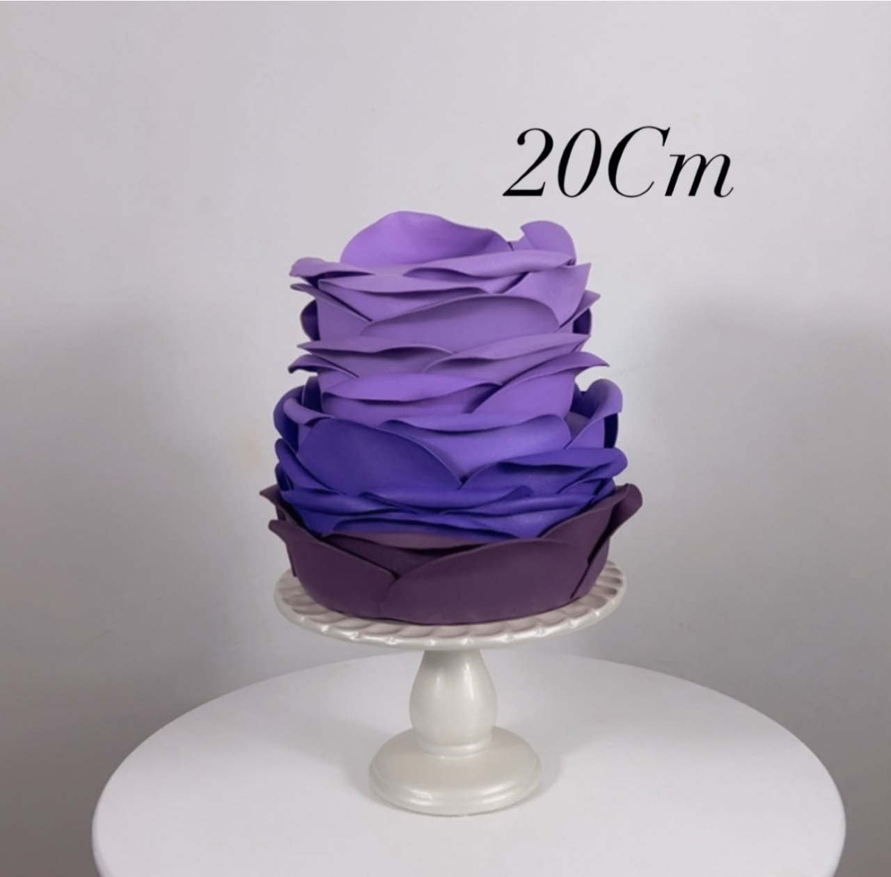 Bolo Fake Roxo - TudFestas